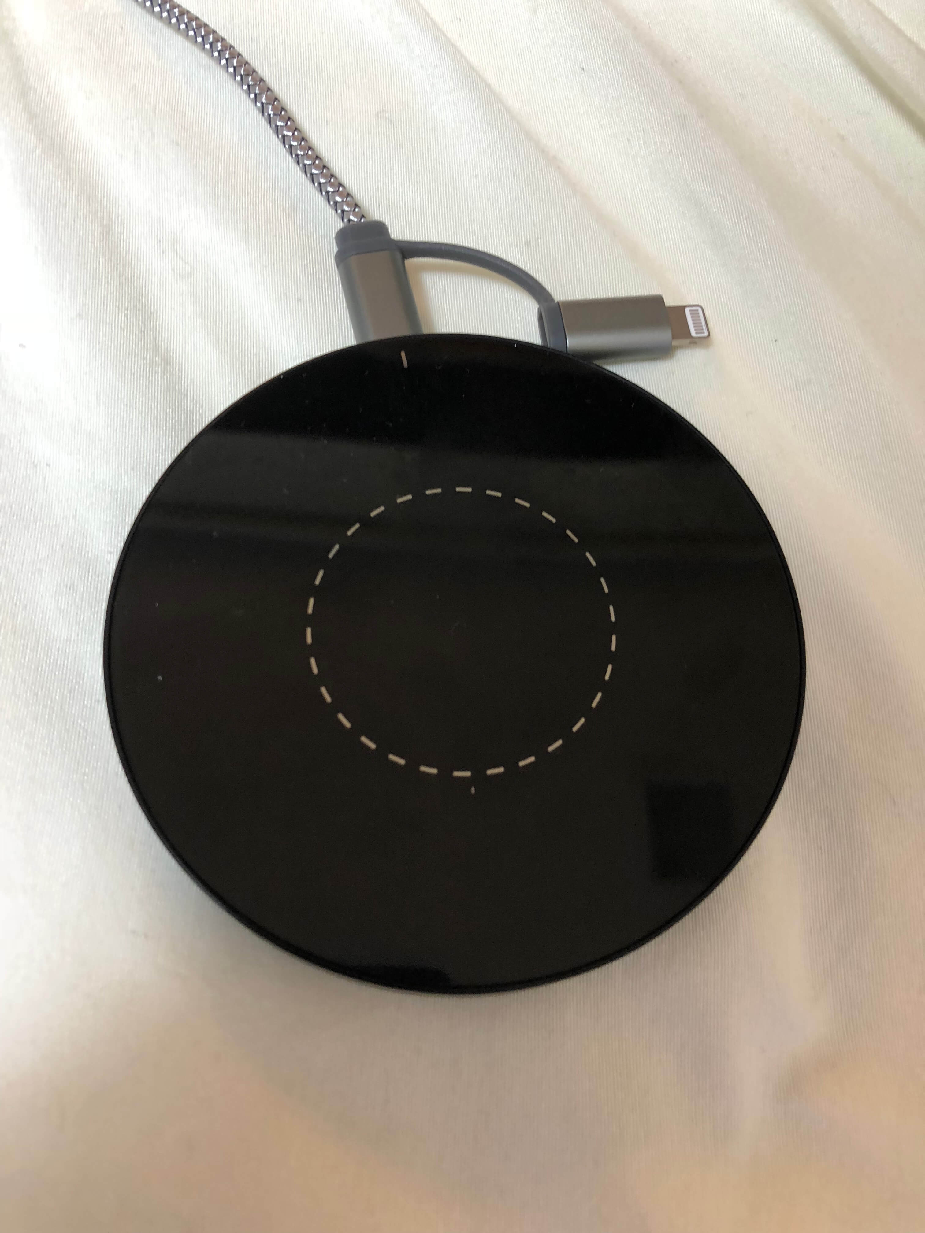 ワイヤレス充電をしてみる